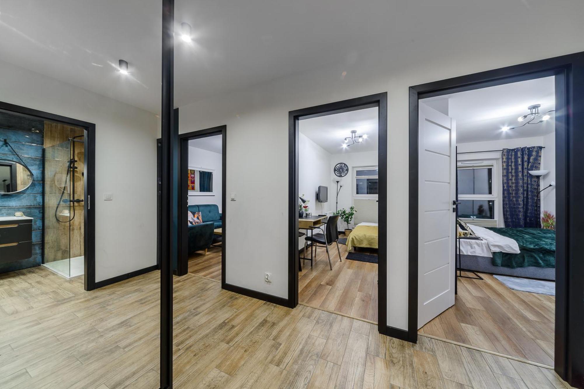 Lumina Luxury 3-Rooms Apartments With Parking 罗兹 外观 照片